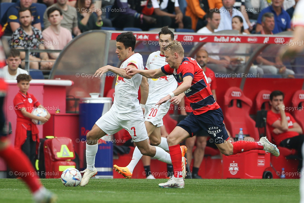 A_LUI_20230507_0001 | SPORT FUSSBALL ADMIRAL BUNDESLIGA RED BULL SALZBURG VS RAPID
IM BILD: Nicolás Capaldo (Red Bull Salzburg), Marco Grüll (Rapid)
FOTO:FOTOLUI/UW