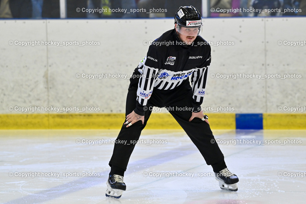1. EHC Althofen vs. ESC Sparkasse Steindorf  | Wucherer Gerald Referee, 1. EHC Althofen vs. ESC Sparkasse Steindorf , 1. EHC Althofen vs. ESC Sparkasse Steindorf  am 08.03.2026 in Althofen (Stadthalle Althofen), Austria, (Photo by Bernd Stefan)
