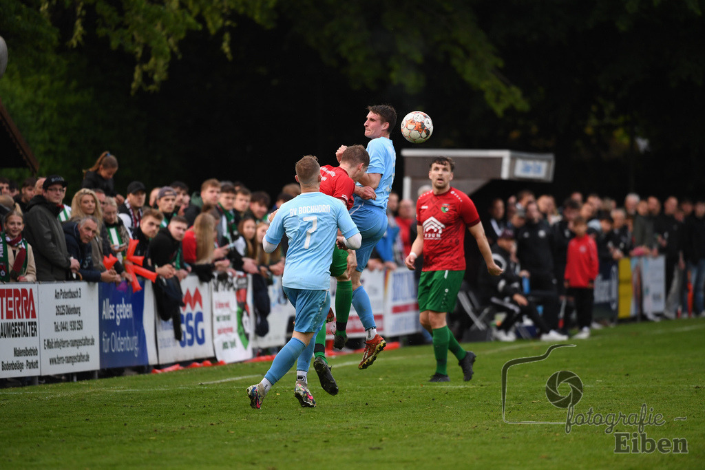 BV Bockhorn-SG FriPe | Relegation zur Kreisliga; BV Bockhorn (blau)-SG FriPe (rot) am 05.06.2025 in Oldenburg/Ofenerdiek (Lagerstraße), Photo: Philip Eiben 2025 - Realisiert mit Pictrs.com