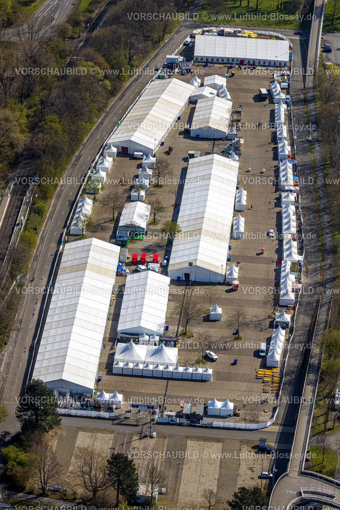 Dortmund220400429 | Luftbild, Festi Ramazan Veranstaltung, Kultur- und Ramadan-Festival auf dem Parkplatz E1 / E2 Victor-Toyka-Straße, Ruhrallee, Dortmund, Ruhrgebiet, Nordrhein-Westfalen, Deutschland