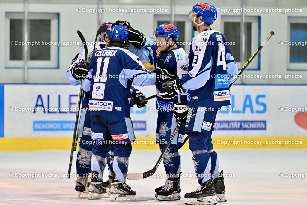 ESC Steindorf vs. EHC Althofen | Jubel ESC Steindorf, #11 Czechner Sandro ESC Steindorf, ESC Steindorf vs. EHC Althofen, ESC Steindorf vs. EHC Alhofen am 03.03.2024 in Steindorf (Ossiachersee Halle), Austria, (Photo by Bernd Stefan)#92 Ratz Patrick ESC Steindorf, #43 Oraze Martin ESC Steindorf, 