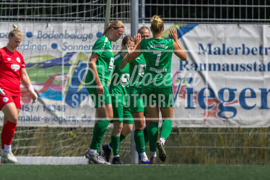 Fußball I Frauen I Freundschaftsspiel I DJK Arminia Ibbenbüren - DSC Arminia Bielefeld I 14861 | realhellocedii - Realisiert mit Pictrs.com