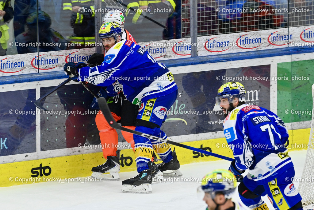 EC IDM WÄRMEPUMPEN VSV vs. MOSER MEDICAL GRAZ99ERS | #71 Steven Strong EC VSV, #10 Thomas Vallant EC VSV, EC IDM WÄRMEPUMPEN VSV vs. MOSER MEDICAL GRAZ99ERS, EC IDM WÄRMEPUMPEN VSV vs. MOSER MEDICAL GRAZ99ERS am 17.03.2026 in Villach (Stadthalle Villach), Austria, (Photo by Bernd Stefan)