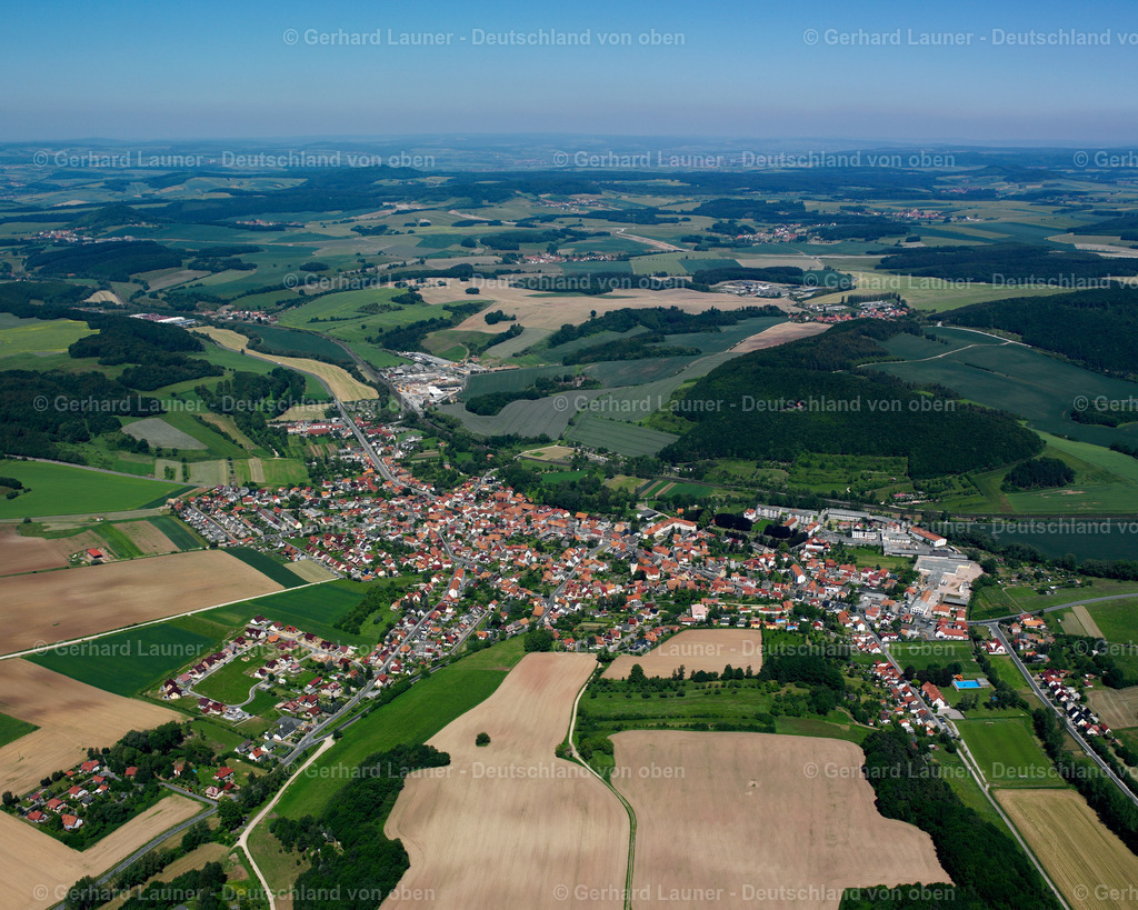 2634142 | UDER 09.06.2006 Stadtansicht des Innenstadtbereiches  in Uder im Bundesland Thüringen, Deutschland // City view on down town  in Uder in the state Thuringia, Germany Foto: Gerhard Launer