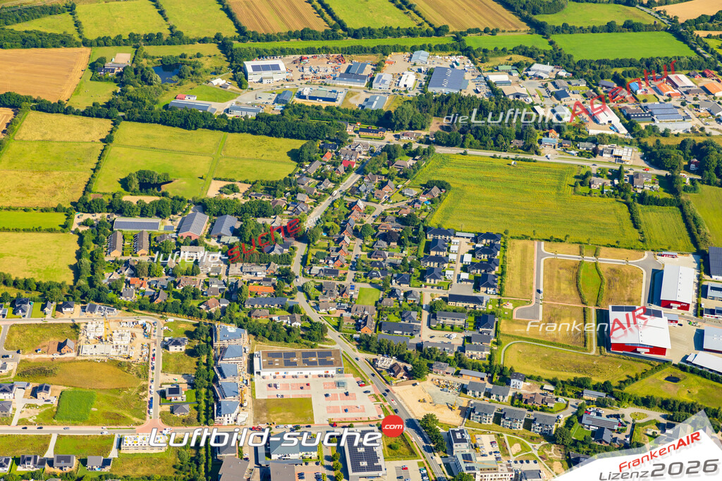 Luftbild Vs Google Maps  Gottrupelfeld  Handewitt -Das Luftbild wurde 2025 vom UL-Flugzeug heraus erstellt ( keine Drohnenluftbilder ) - Hochauflösende Luftaufnahme -Nicht vergleichbar mit Google Maps oder Satelittenbilder- Die Geschenkidee !Mit Lizenz und Bildrechte bestellbar