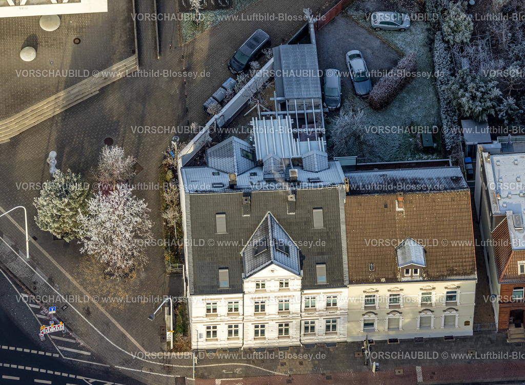 Hamm221203139 | Luftbild, Wohnhaus und Arztpraxis Dr. Andreas Adrian, Ostenallee 9, Mitte, Hamm, Ruhrgebiet, Nordrhein-Westfalen, Deutschland