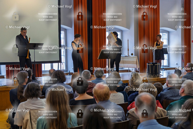 TAM25_Gesprächskonzert__Michael-Vogl_010_5120 | Tage Alter Musik Regensburg Thon-Dittmer-Palais Gesprächskonzert mit dem Bläserensemble Into The Winds Vom „Stampfen“ zum Vornehmen Schreittanz 500 Jahre Tanzmusik Foto: Michael Vogl