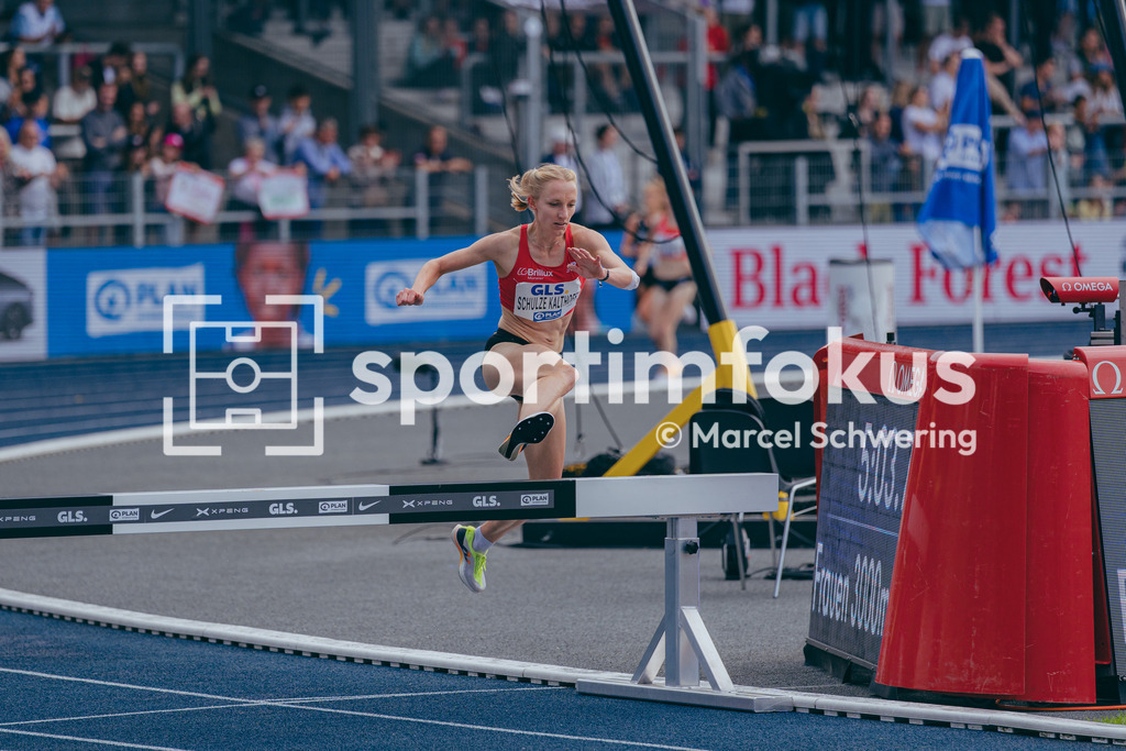 Deutsche Meisterschaften der Frauen und Männer 2026 | Kerstin Schulze Kalthoff, 3000 Meter Hindernis, Finale, LG Brillux MünsterDeutsche Meisterschaften der Frauen und Männer 2026, Lohrheidestadion Bochum-Wattenscheid, 26.07.2026. Foto: Marcel Schwering / sportimfokus - Realisiert mit Pictrs.com