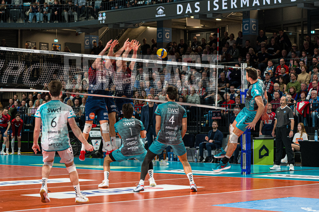 Volleyball I Herren I Saison 2025/2026 I DVV Pokal I Halbfinale I SVG Lüneburg - SWD powervolleys Düren | CONTRAST ZERØ MEDIA - Realisiert mit Pictrs.com