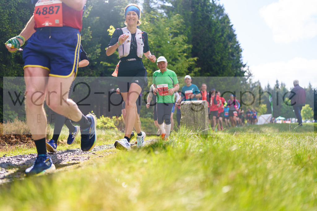 Rennsteiglauf Marathon 2025 | Marathon von Neuhaus/Rwg. nach Schmiedefeld/Rstg. am 17. Mai 2025