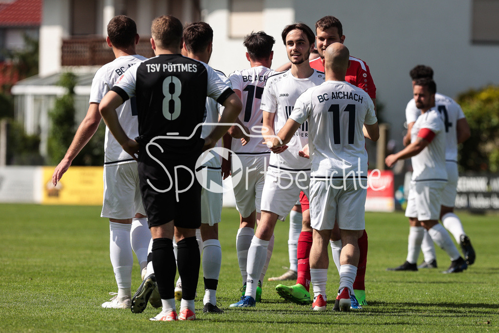 BC Aichach - TSV Pöttmes | Jubel nach 3-0