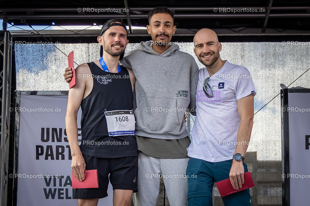 44. Kölner Brückenlauf; Koeln, 14.09.25 | Impressionen vom 44. Kölner Brückenlauf am 14.09.25 am Schokoladenmuseum in Koeln. Foto: BEAUTIFUL SPORTS/Leah Kohring