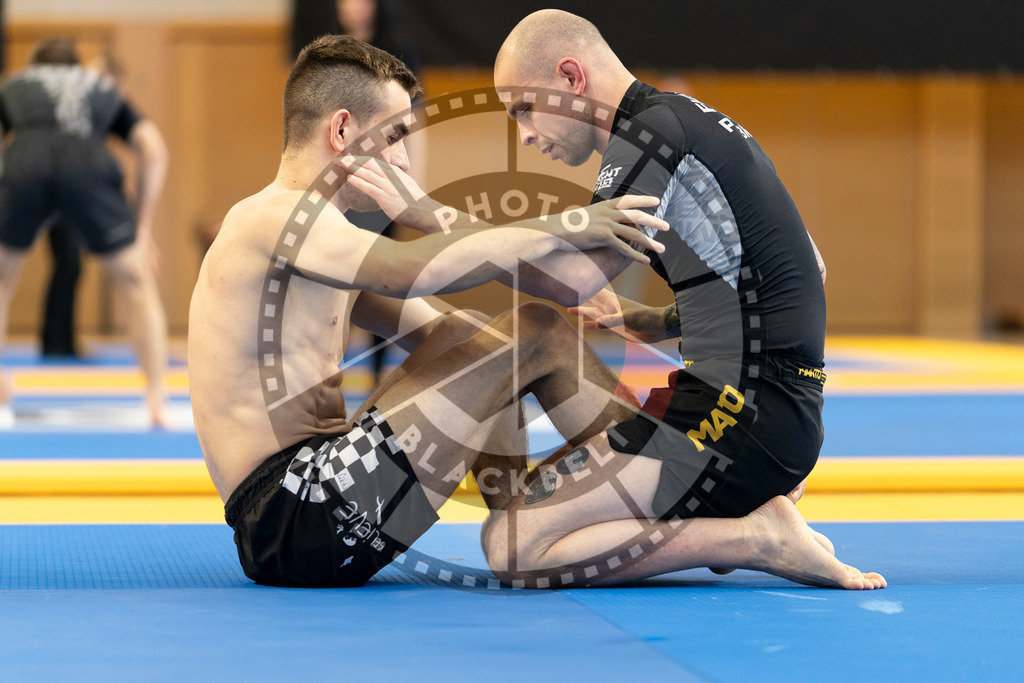 20240316PBB0325 | Athletes compete during the ADCC Eastern European Open grappling Competition in Poznan, Poland, on March 16, 2024.