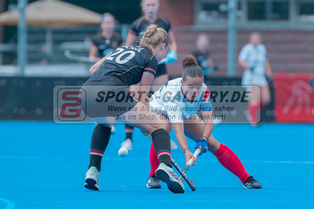 HK_20230710_2-20 | Euro Hockey WU18 France - Germany Championship Girls & Boys am 10.7.2023 CHTC , Krefeld ,