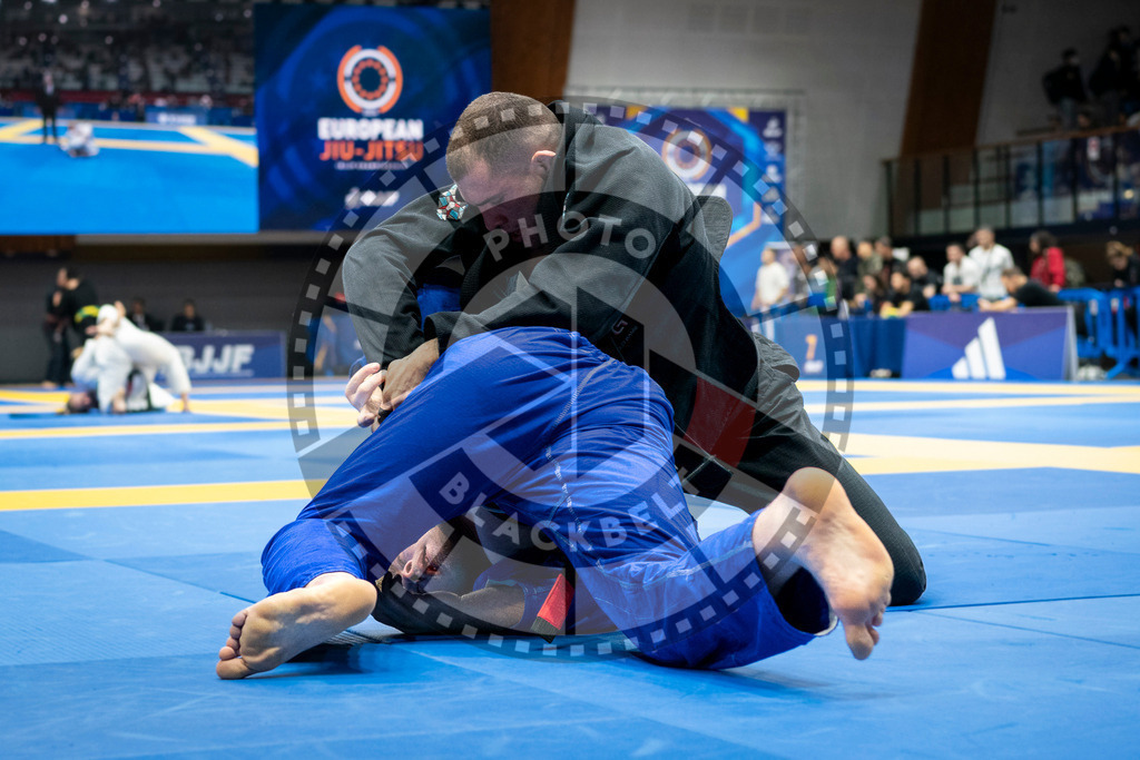 20240126PBB0241 | Fighters compete during the Brazilian Jiu-Jitsu European Championship of the IBJJF in Paris, France, on January 26, 2024.