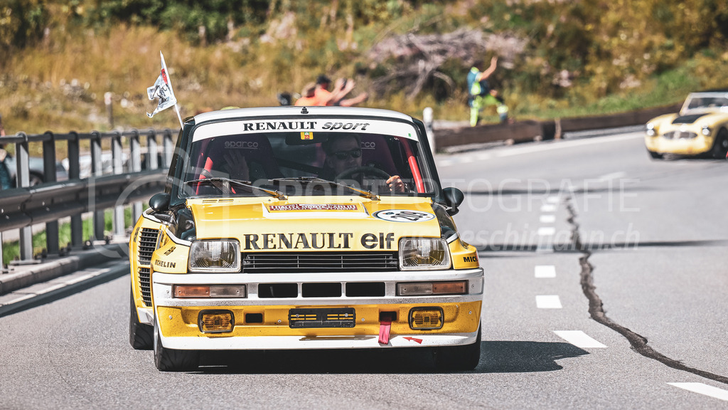 19. Arosa ClassicCar 2023 - 2. September 2023 | 19. Arosa ClassicCar 2023
Arosa, Schweiz
Weber Martin aus Egg mit der Startnummer 209 in einem Renault 5 Turbo1, Jahrgang 1981, in der Klasse Classic Trophy.
@arosaclassiccar, @arosa.official, #arosaclassiccar, #arosa, #76curves, #classiccar
Bild: Sportfotografie Markus Aeschimann | www.markus-aeschimann.ch - Realisiert mit Pictrs.com