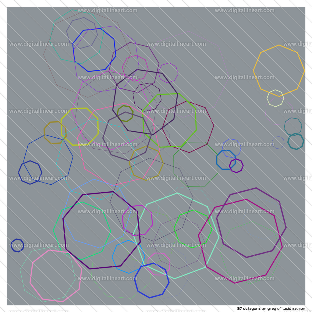 57-octagons-gray-of-lucid-salmon | digitallineart - Realisiert mit Pictrs.com