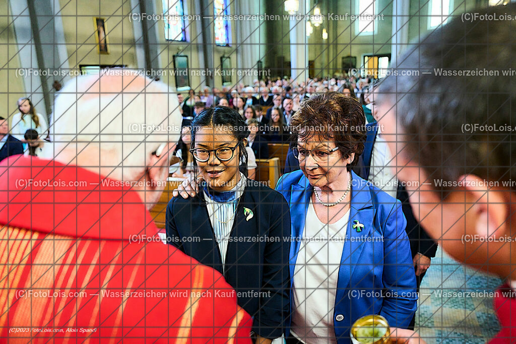 ALP2359_Pfarrfirmung Wieselburg_Sakrament der Firmung | (C)FotoLois.com, Alois Spandl, Pfarrfirmung in Wieselburg mit Firmspender Eduard Gruber (ehemaliger Generalvikar der Diözese St. Pölten), Sa 3. Juni 2023.