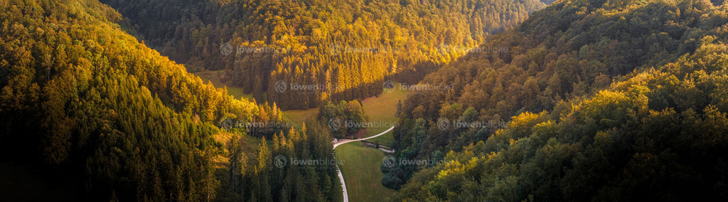 Filsursprung bei Sonnenuntergang | löwenblicke | shop