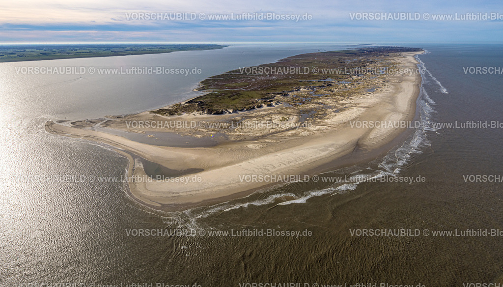 Aurich251105289Norderney | Luftbild, östlichster Punkt von Norderney, Dünen und Sandstrand, Salzwiesen zwischen Möwendüne und Ostende von Norderney, Wichter Ee Seegatt, Norderney, Norddeutschland, Ostfriesland, Niedersachsen, Deutschland