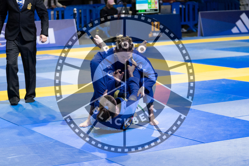 20240119PBB1155 | Fighters compete during the IBJJF European Championship in Paris, France, on January 19, 2024.