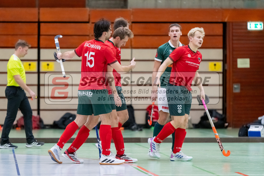HK_20250110_101333 | 1. Bundesliga Halle Herren Crefelder HTC - Uhlenhorst Mülheim am 10.1.2025 Glockenspitz Halle Krefeld, Krefeld ,