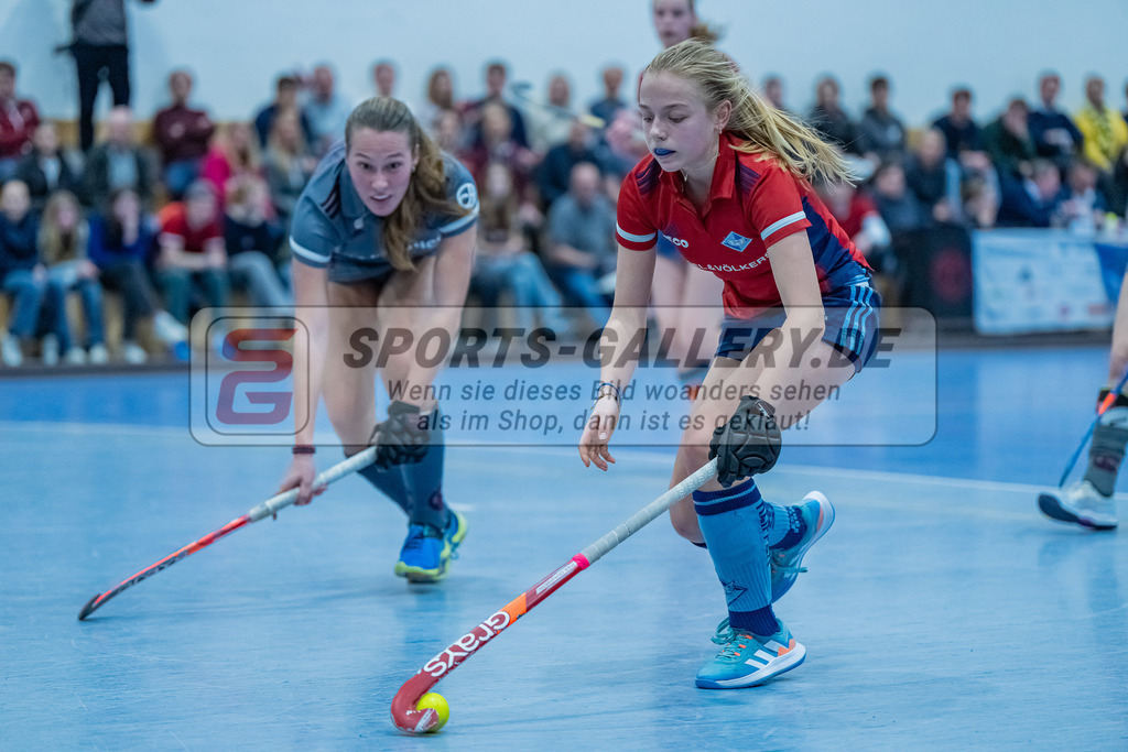 HK_20240303_109289 | Spiel um Platz 3 Deutsche Meisterschaft WU16 am 3.3.2024 Halle DHC, Düsseldorf ,