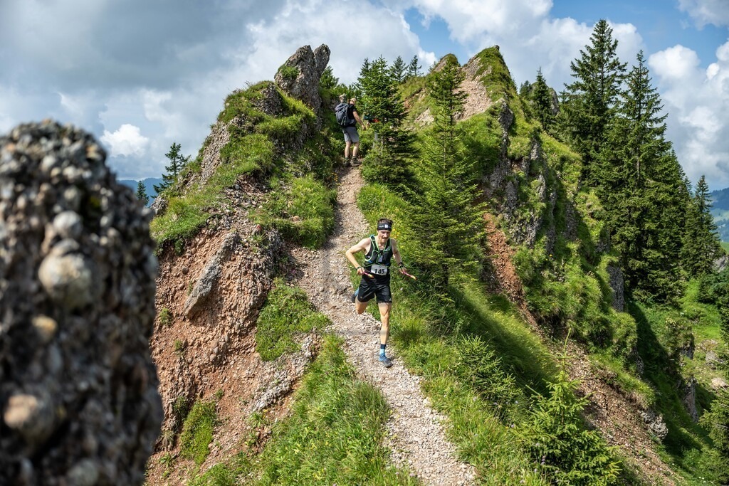 35. Gebirgsmarathon | 35. Gebirgsmarathon 2024 am 03.08.2024 in Immenstadt. Einer der anspruchsvollsten​und ältesten Bergläufe​Deutschlands im Naturpark Nagelfluhkette!(Foto: Dominik Berchtold/www.dberchtold.com)Instagram: @d_berchtold_foto 