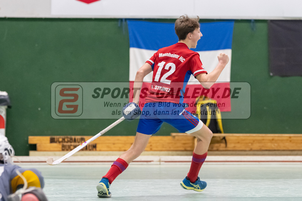 SFE_20230305_0055 | Deutsche Meisterschaft Männliche U16 Halle 2023 am 05.03.2023 in Köln (KTHC Stadion Rot-Weiss Köln Tennis and Hockey Club), Photo: Stephan Fehrmann 2022 (Sports-Gallery)