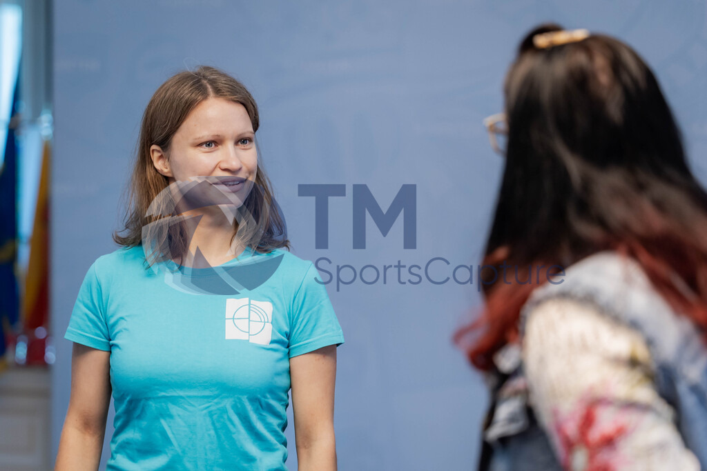 TM-20250605-0002 | Pressetermin mit Landesrätin Sara Schaar, Fachreferent für Jugend Joachim Zmölnig, der Dreikönigsaktion und Katholischen Jungschar.Spiegelsaal, Klagenfurt, Österreich.Copyright: TM Sportscapture/Matthias Trinkl