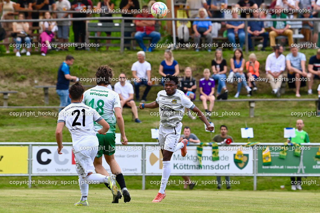 ASKÖ Köttmannsdorf vs. SV Feldkirchen 2.6.2023 | #21 Adrian Stroj, #18 Adriano Bilandzija, #14 Confidence Eboigbe Osawe