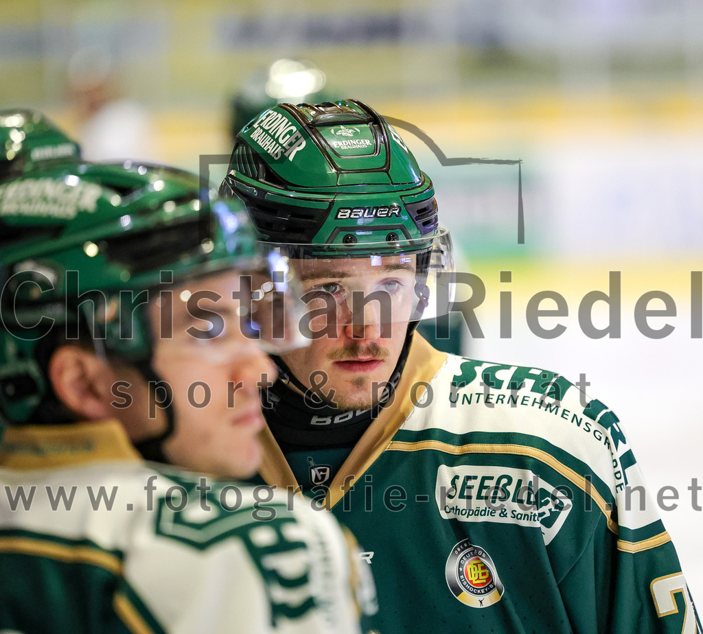 2026-01-06_086_TSV_Erding_gegen_EV_Lindau_Islanders | Erding, Deutschland, 06.01.2026:Eishockey, Oberliga Süd 2025 / 2026, 35. Spieltag, TSV Erding gegen EV Lindau Islanders, Endergebnis: 2:5Erik Modlmayr (Erding Gladiators, #21)Foto: Christian Riedel / fotografie-riedel.net