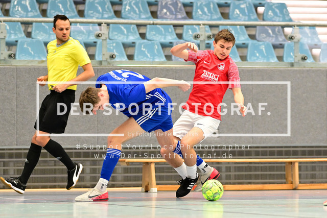 Futsal I A-Junioren I Saison 2023-2024 I NORDFV I Regionalmeisterschaft I SC Vorwärts Wacker - JFV Bremerhaven I 10.02.2024 I 31072 | Der Sportfotograf. - Realized with Pictrs.com