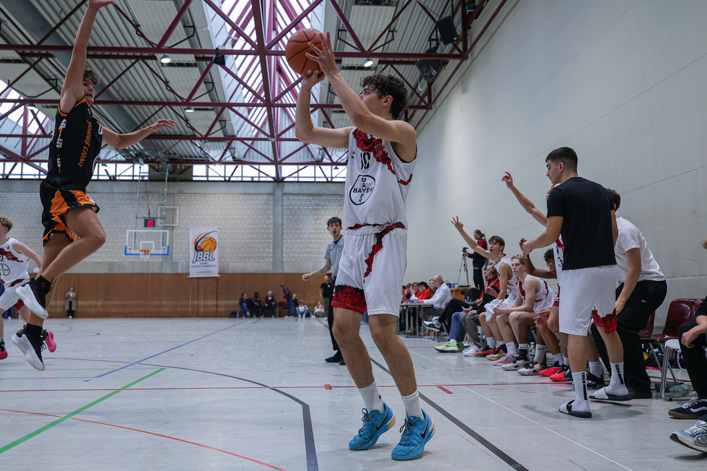 JBBL BAYER GIANTS vs Young Lions Wuppertal-78 | Fotos von Basketballspielen aus dem Raum NRW fotografiert von Gero Mueller-Laschet und Daniel Schaefer - Realisiert mit Pictrs.com