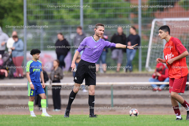 Fußball I Junioren I Kreispokal Lübeck I Finale I JSG Concordia Lübeck - TSV Siems I 09.06.2025.041 | Lukas Klingelhöfer (Schiedsrichter) - Realisiert mit Pictrs.com