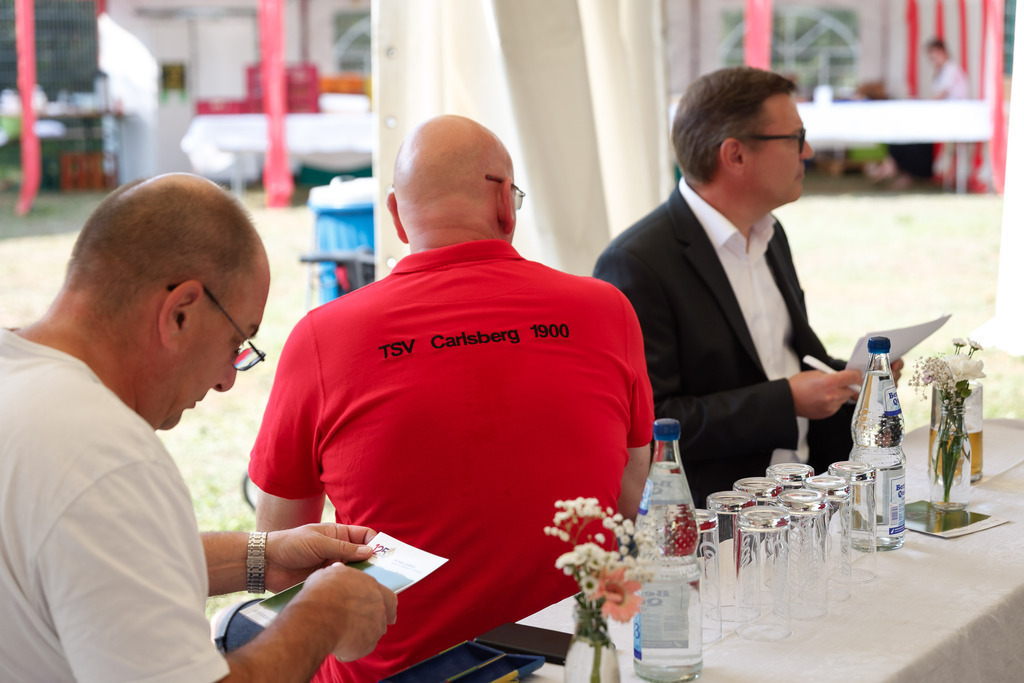 TSV Cralsberg Festakt | Carlsberg - 16.08.2025: TSV Cralsberg Festakt in Carlsberg (Kunstrasenplatz), Germany. Photo by: BobNL design &amp; photography - Realisiert mit Pictrs.com