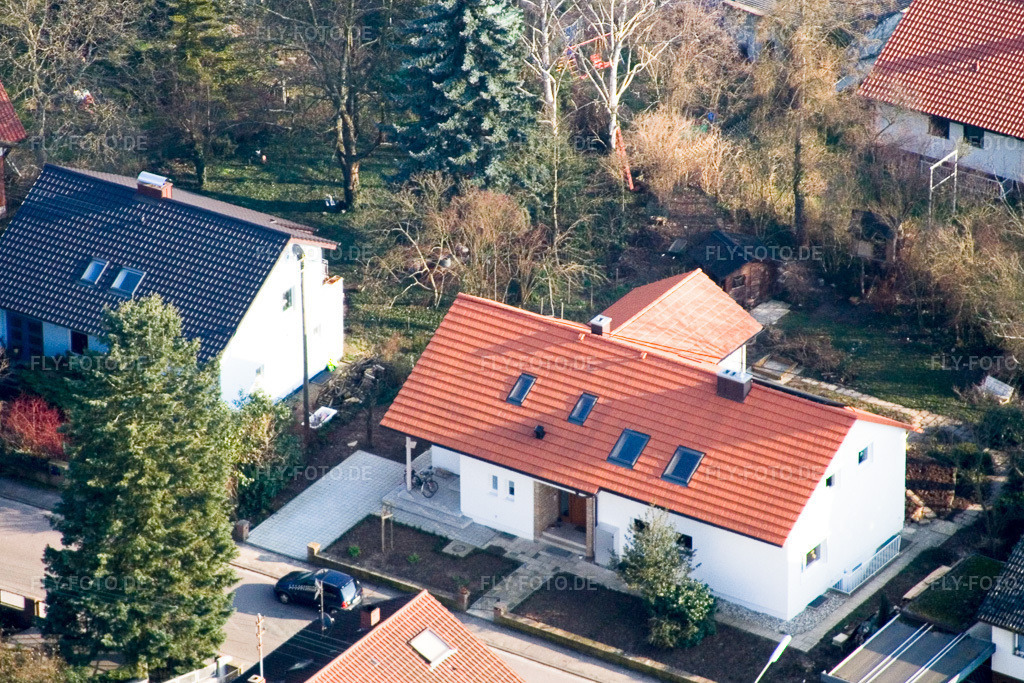 Luftbild: Zeppelinstr in Kandel im Bundesland Rheinland-Pfalz in Deutschland. Foto: IMG_5366.jpg vom 18.02.2007 durch Werner Riehm/FLY-FOTO.de