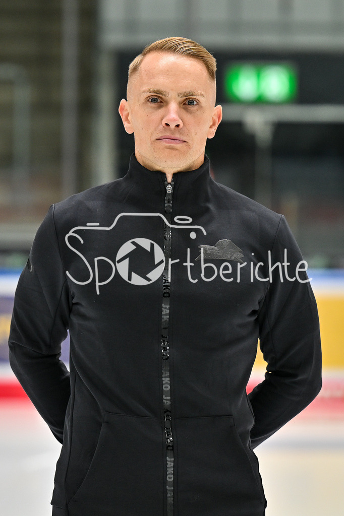 Augsburger Panther 2025/26 | im Bild Markus KELLER Teammanager / Einzelfoto / Freisteller / Media Day Augsburger Panther: Curt-Frenzel Stadion am 06.08.2025