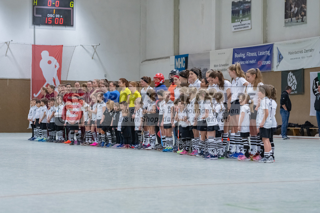 HK_20230226_105042 | Deutsche Meisterschaft WU16 Spiel um Platz 7 Düsseldorfer SC - HC Ludwigsburg am 26.2.2023 DSC 99, Düsseldorf ,