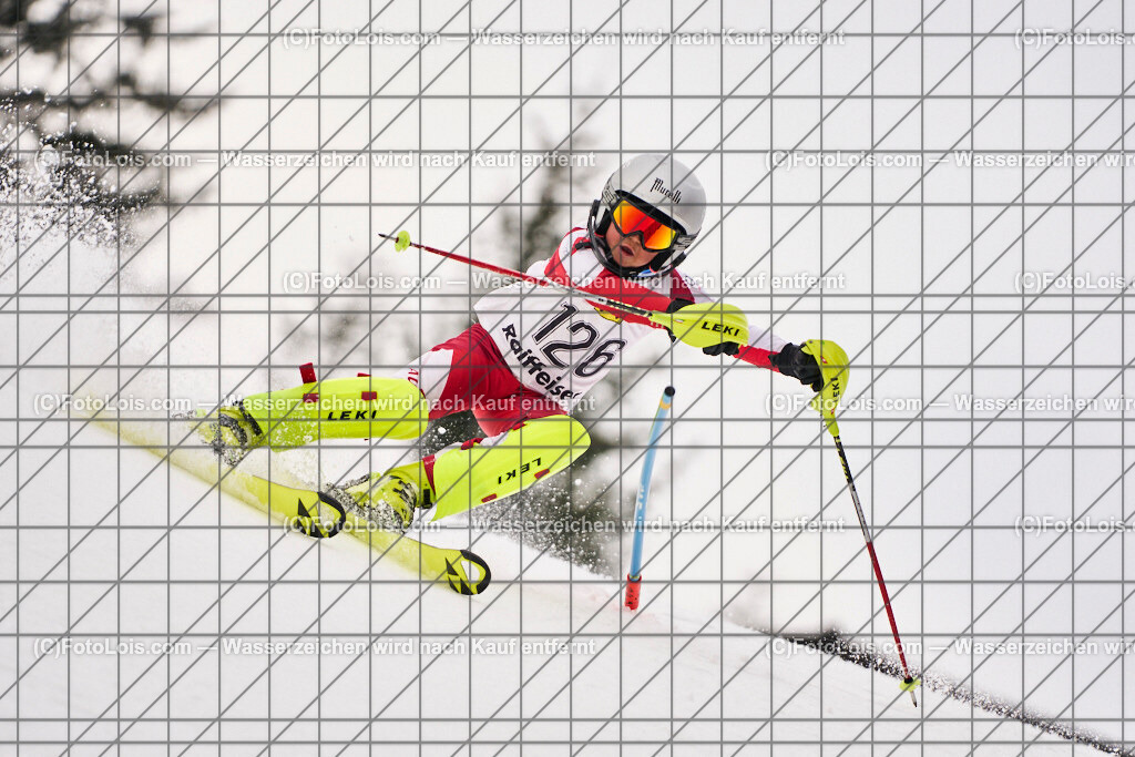 ALP4268_KinderCup-SL_STMK_Strallegg_Zuchi Michael | Raiffeisen KINDERCUP Alpin, SLALOM auf der JogllandStreif in Strallegg am So 23. Februar 2025. Veranstaller: Steirischer Skiverband (5000). Skiunion Strallegg (5197).