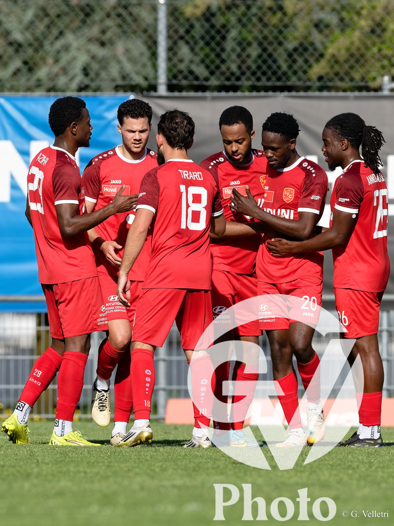 Lancy FC  v Servette FC M-21  - 1ere ligue Classic  | Geneva, Switzerland - April 25 : during the 1ere ligue Classic  match between Lancy FC  and Servette FC M-21  at Stade de Marignac on April 25 , 2026 in Geneva, Switzerland.