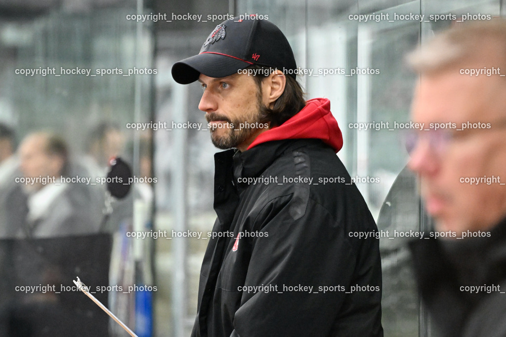 EC KAC Future Team vs. Rittner Buam 16.11.202 | Assistentcoach EC KAC Future Team Christoph Brandner
