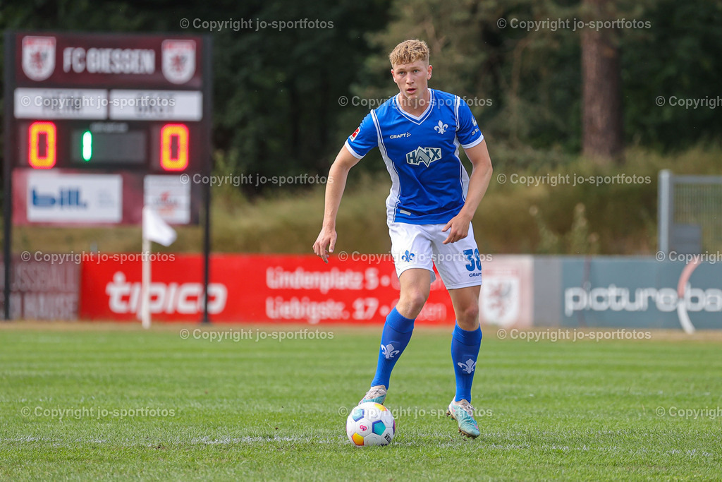 Giessen_Darmstadt (124) | 16.07.2023; Testspiel; Waldstadion Gießen; FC Gießen - SV Darmstadt 98; Ergebnis: 2:0 (0:0)