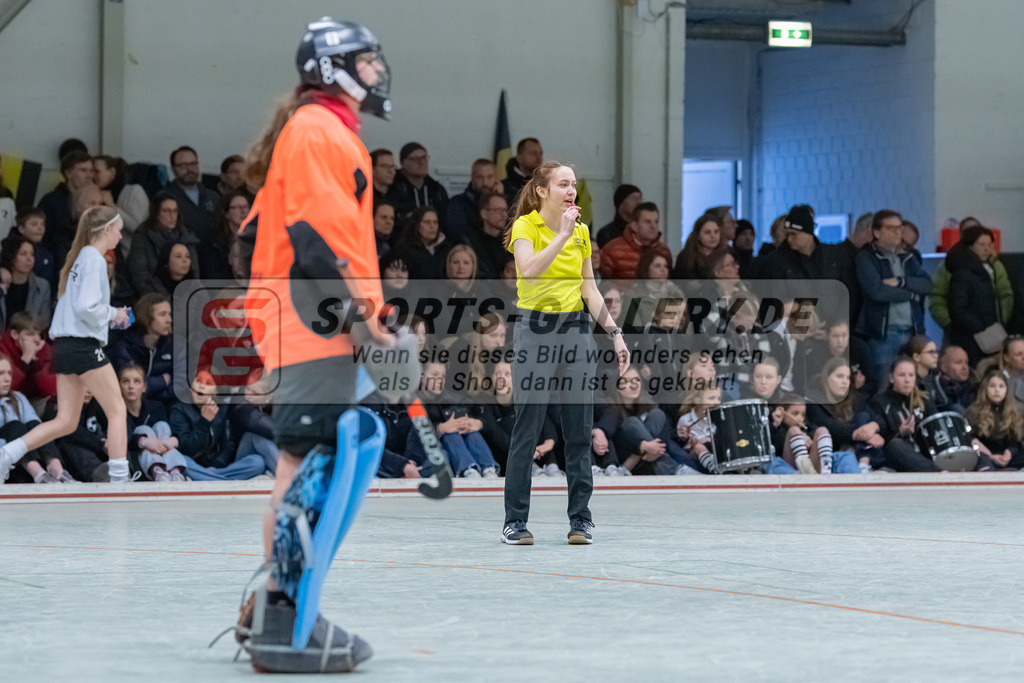 HK_20230226_105062 | Deutsche Meisterschaft WU16 Spiel um Platz 7 Düsseldorfer SC - HC Ludwigsburg am 26.2.2023 DSC 99, Düsseldorf ,