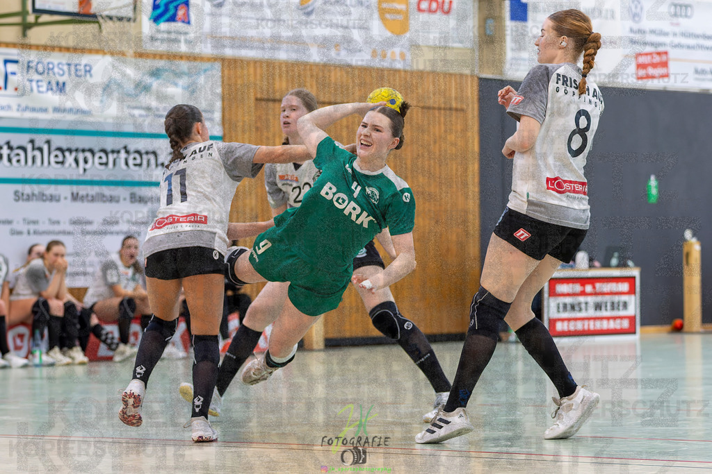 Jugendbundesliga wJA, Pokalrunde, HSG Kleenheim/Langgöns - Frisch Auf Göppingen | Jugendbundesliga wJA, Pokalrunde, HSG Kleenheim/Langgöns - Frisch Auf Göppingen am 28.02.2026 in Oberkleen (Weidig-Halle)Photo © 2026 - Jörg Heinrich - Realisiert mit Pictrs.com