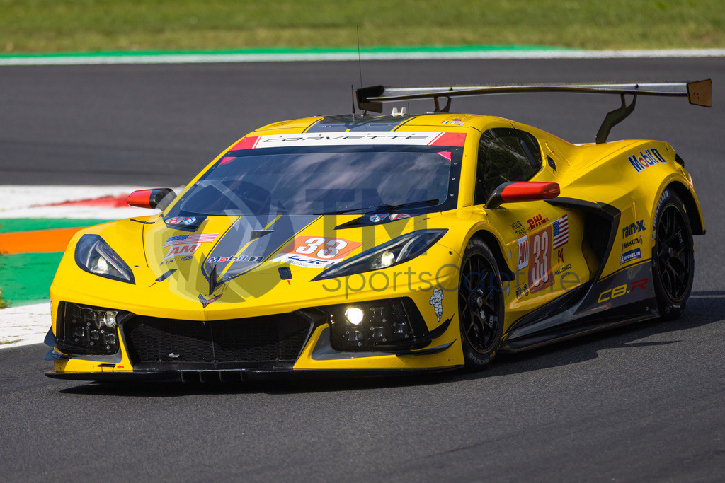 Trainproduction-20230708-0017 | MONZA,ITALY,08.Jul.23 - MOTORSPORTS - WEC, FIA World Endurance Championships, 6h of Monza, Autodromo Monza. Image shows Nicky Catsburg (NED), Ben Keating (USA) and Nicolas Varrone (ARG/ Corvette Racing). Photo: Trainproduction / Matthias Trinkl
