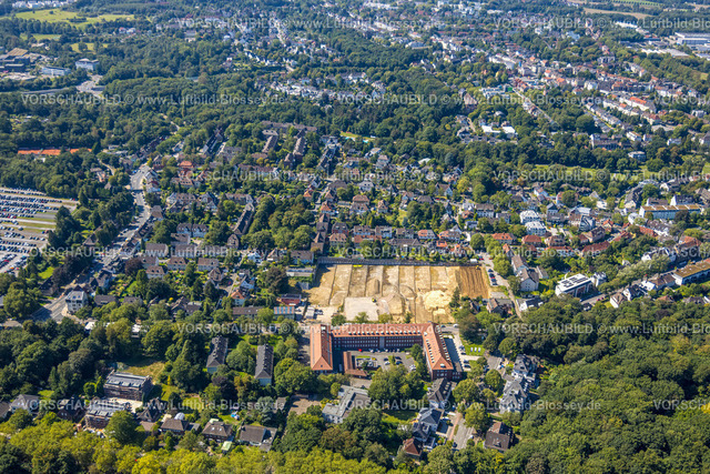 Bochum240816329 | Brachfläche für Projekt Wohnen und Arbeiten an der Hunscheidtstraße und Waldring, Gebäude Berufsgenossenschaft Rohstoffe und chemische Industrie BG RCI, Wiemelhausen, Bochum, Ruhrgebiet, Nordrhein-Westfalen, Deutschland