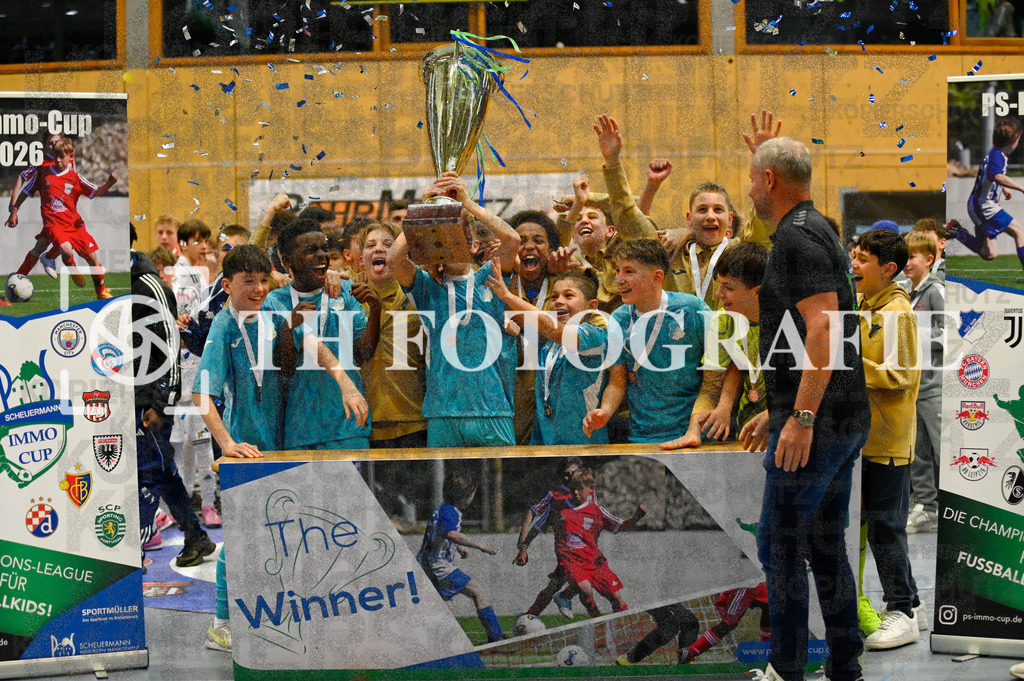 GER, Begegnung, Fussball, PS-Immo-Cup 2026,U13 Hallenturnier, 17.01.2026 | TH Fotografie