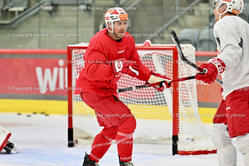 EC KAC Trainingsstart | Jordan Murray, EC KAC Neuzugang, EC KAC Trainingsstart, EC KAC Trainingsstart am 06.08.2025 in Klagenfurt (Heidi Horten Eishalle ), Austria, (Photo by Bernd Stefan)