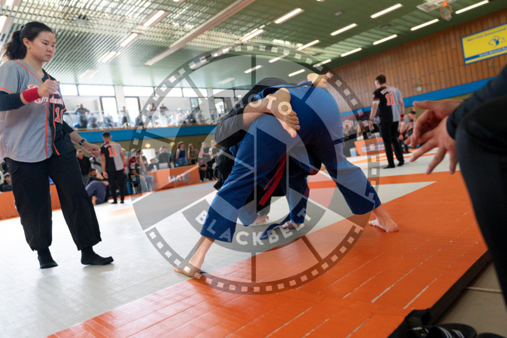 20240915PBB2330 | Athletes compete during the Grappling Industries’ grappling and Brazilian jiu-jitsu competition in Berlin, on September 15, 2024.
